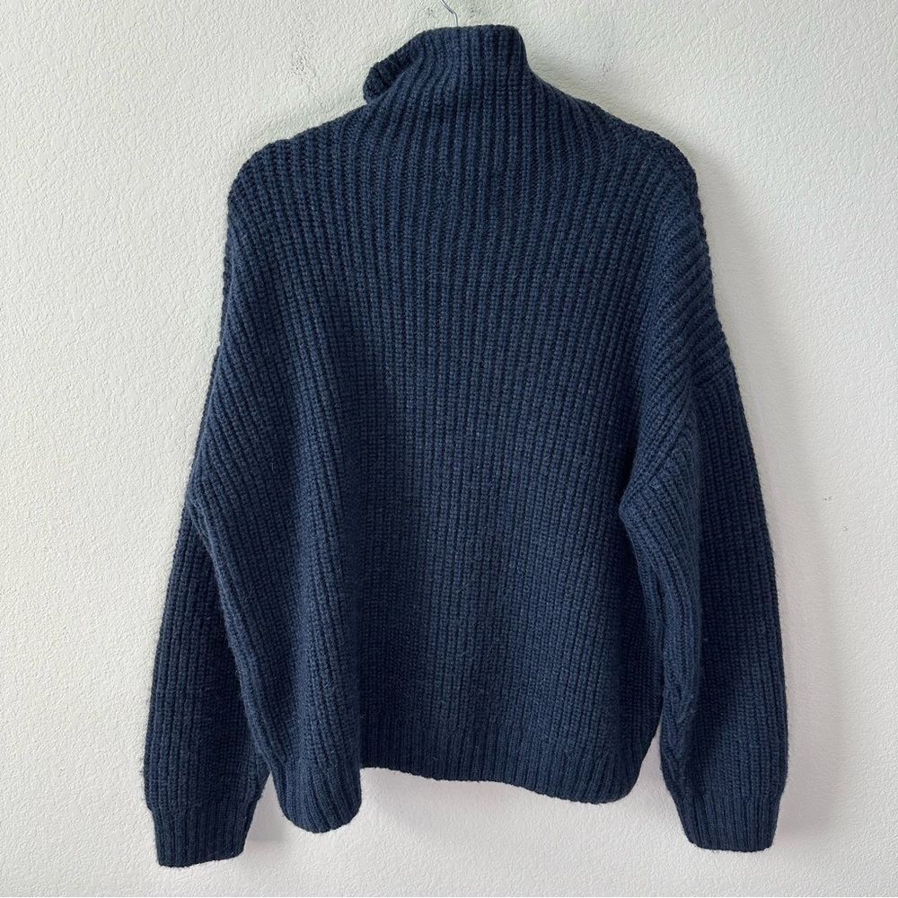 ANINE BING Sydney Knit Navy Blue Sweater SZ S - Picture 8 of 8